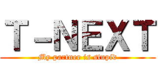 Ｔ－ＮＥＸＴ (My partner is stupid)