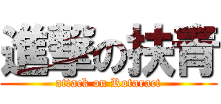 進撃の扶青 (attack on Rotaract)