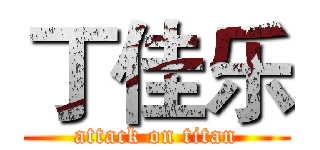 丁佳乐 (attack on titan)