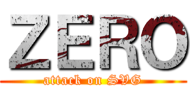 ＺＥＲＯ (attack on SVG)