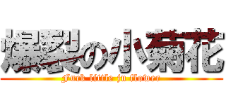 爆裂の小菊花 (Fuck little ju flower)