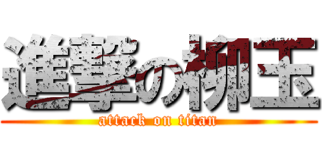 進撃の柳玉 (attack on titan)