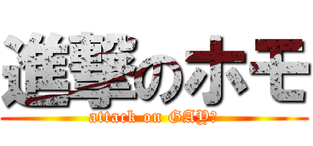 進撃のホモ (attack on GAY♂)