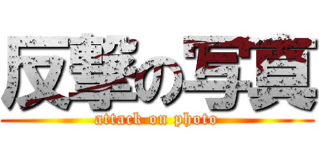 反撃の写真 (attack on photo)