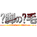 抠脚の搞毛 (attack on titan)