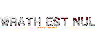 ＷＲＡＴＨ ＥＳＴ ＮＵＬ (DORYLEE 2020)