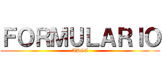 ＦＯＲＭＵＬＡＲＩＯ (ADSI)