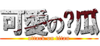 可愛の傻瓜 (attack on titan)