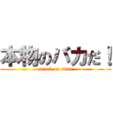 本物のバカだ！ (attack on titan)