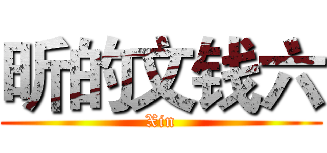 昕的文钱六 (Xin)