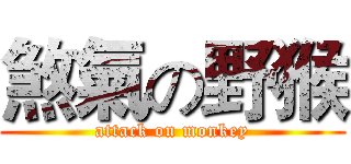 煞氣の野猴 (attack on monkey)