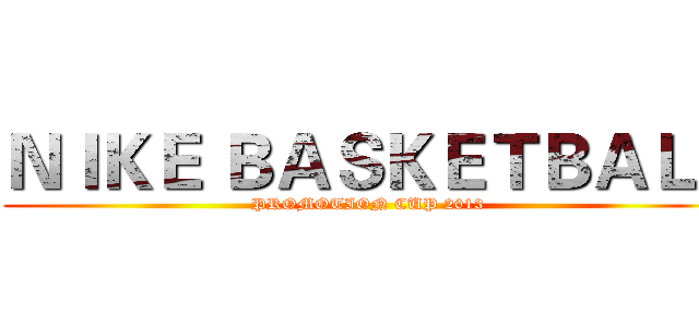 ＮＩＫＥ ＢＡＳＫＥＴＢＡＬＬ (PROMOTION CUP 2013 )