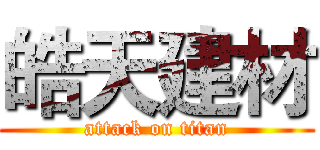 皓天建材 (attack on titan)
