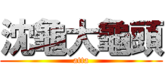 沈龜大龜頭 (atta)