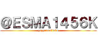 ＠ＥＳＭＡ１４５６Ｋ (yazyuunokioku)