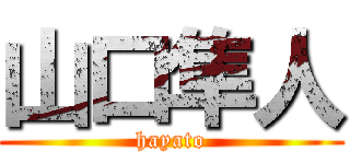 山口隼人 (hayato)
