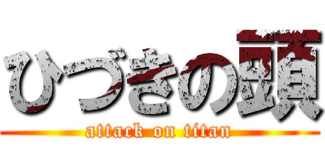 ひづきの頭 (attack on titan)