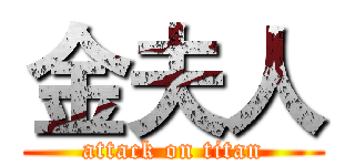 金夫人 (attack on titan)