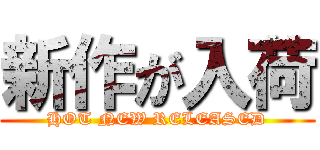 新作が入荷 (HOT NEW RELEASED)