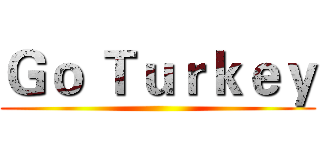 Ｇｏ Ｔｕｒｋｅｙ ()