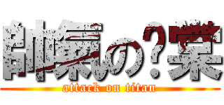 帥氣の彥棠 (attack on titan)