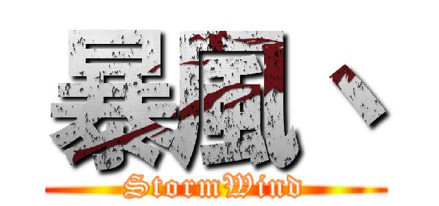暴風丶 (StormWind)