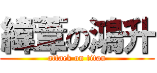 緯葦の鴻升 (attack on titan)