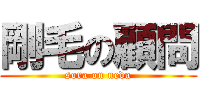 剛毛の顧問 (sora on ueda)