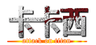 卡卡西 (attack on titan)