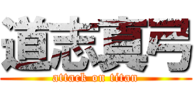 道志真弓 (attack on titan)