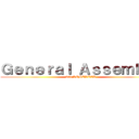 Ｇｅｎｅｒａｌ Ａｓｓｅｍｂｌｙ (2nd SEMESTER)