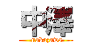 中澤 ( nakazawa)