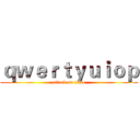 ｑｗｅｒｔｙｕｉｏｐ (attack on titan)