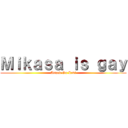 Ｍｉｋａｓａ ｉｓ ｇａｙ (Attack On Levi)