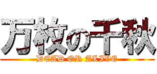 万枚の千秋 (DEAD OR ALIVE)