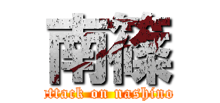 南篠 (attack on nashino)