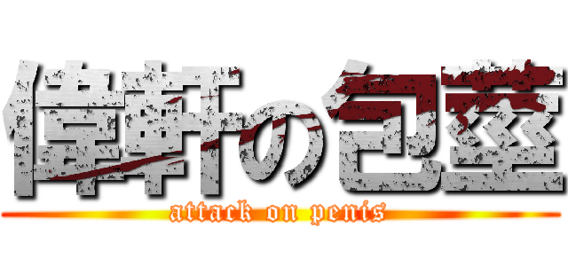 偉軒の包莖 (attack on penis)