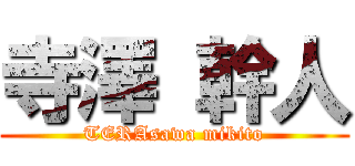 寺澤 幹人 (TERAsawa mikito)