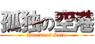 孤独の空港 (Haneda of Soro)