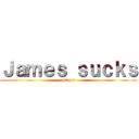 Ｊａｍｅｓ ｓｕｃｋｓ (ginger)