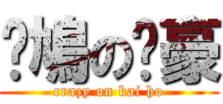 戇鳩の啟豪 (crazy on kai ho)