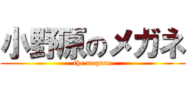 小野原のメガネ (the megane)