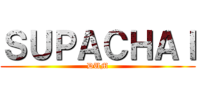 ＳＵＰＡＣＨＡＩ (DUM)