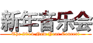新年音乐会 (The 2014 New Year Concert)