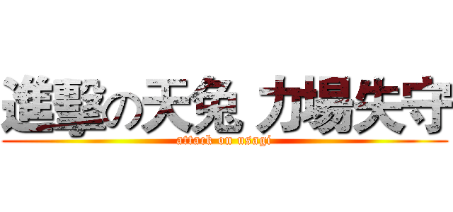 進擊の天兔 力場失守 (attack on usagi)