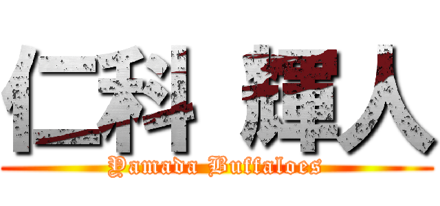 仁科 輝人 (Yamada Buffaloes)