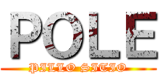 ＰＯＬＥ (PILLO SITIO)