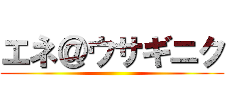 エネ＠ウサギニク ()