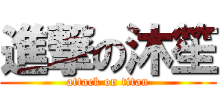 進撃の沐笙 (attack on titan)