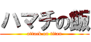 ハマチの飯 (attack on titan)